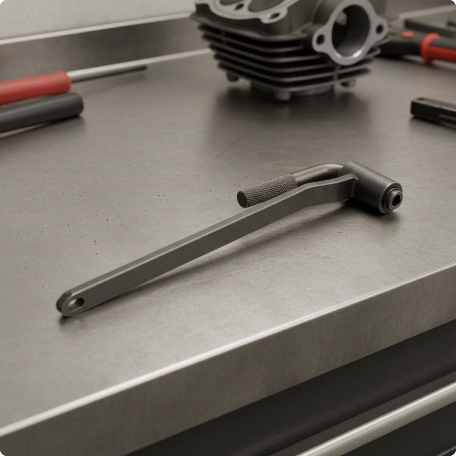 Motorcycle Engine Valve Screw Adjustment Tool Wrench Motorbike Cylinder Adjuster Compact