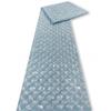 1 Yard Beaded Embroidery Diamond Pattern Lace Tulle Fabric Fashion Designer Material for Making Wedding Dress Gown Show Costume
