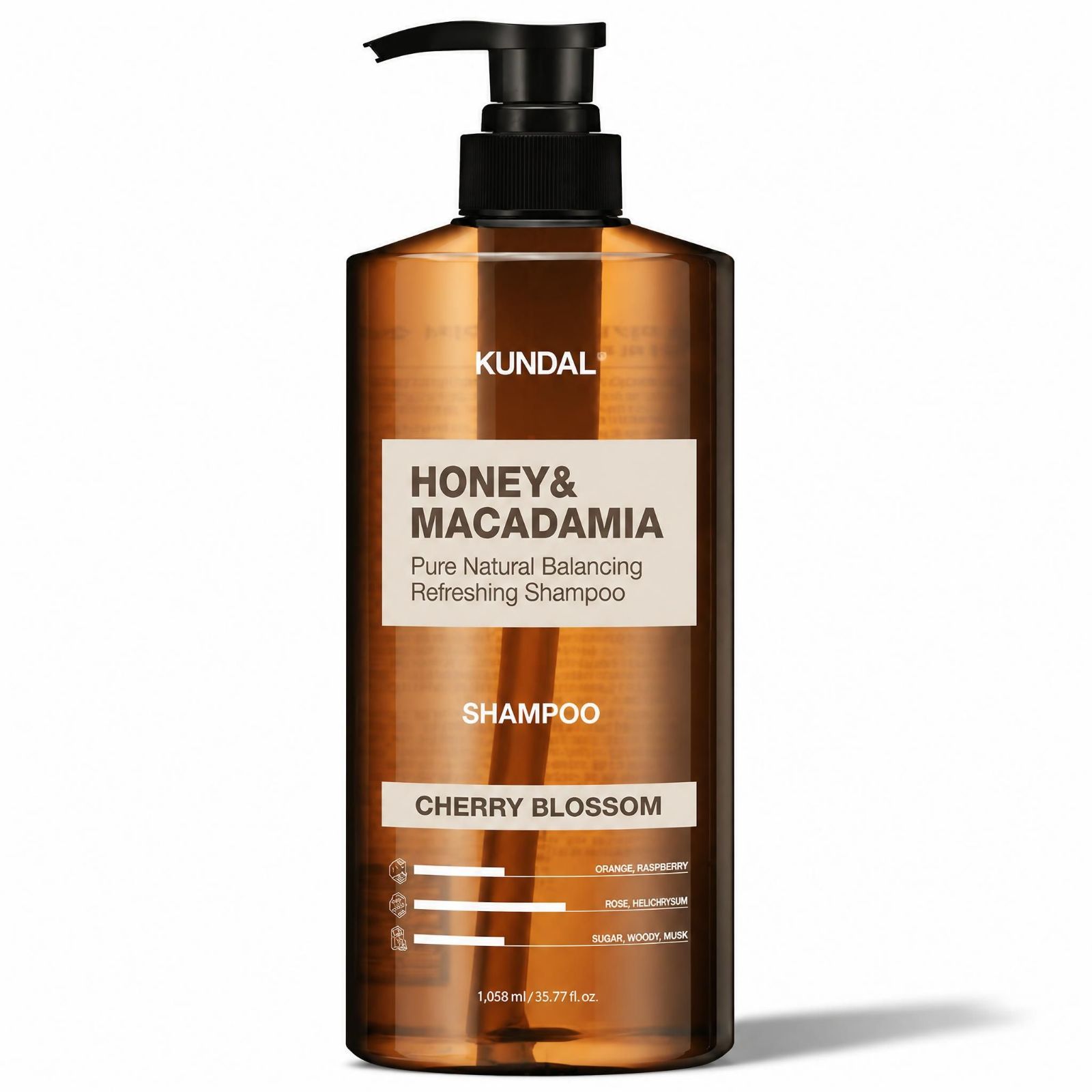 Kundal Honig & Macadamia Nature Shampoo Kirschblütenduft 1058ml 1058ml