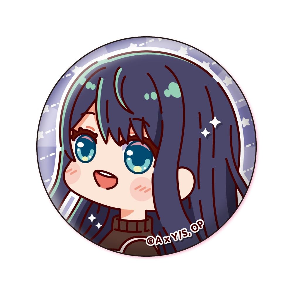Xebec [Oshi no Ko] Muni Chara Badge 1 Box Approx. 56mm Diameter Tin and PVC