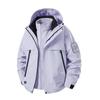2025 Custom Logo Men's & Women's 3-in-1 Mountaineering Detachable Fleece Jacket Set
