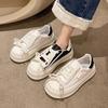 Shell Head White Shoes Spring  New Middle School Student Canvas Sneakers Casual Platform Sports Women's Shoes