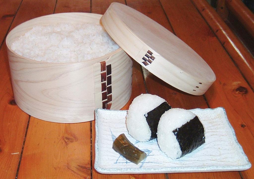 Kiso Crafts Ohitsu Handmade Bending Ring Made In Japan Wooden Hinoki Sawara Sakura 3 Cups Microwave Safe