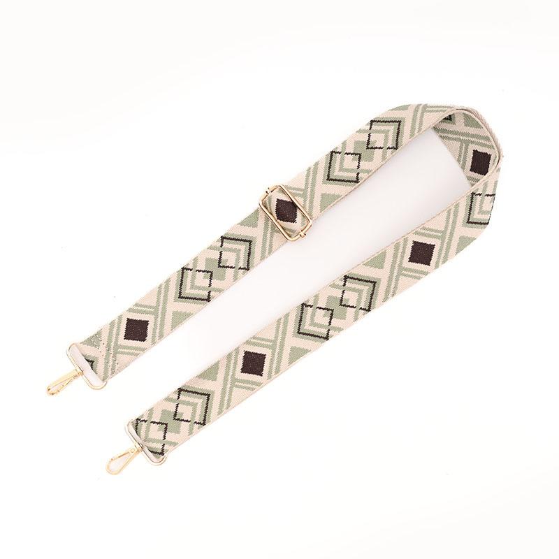 Embroidery Bag Shoulder Strap Women's Bag Clothing Accessories Replacement Long Strap Ethnic Style Jacquard Thickened Strap