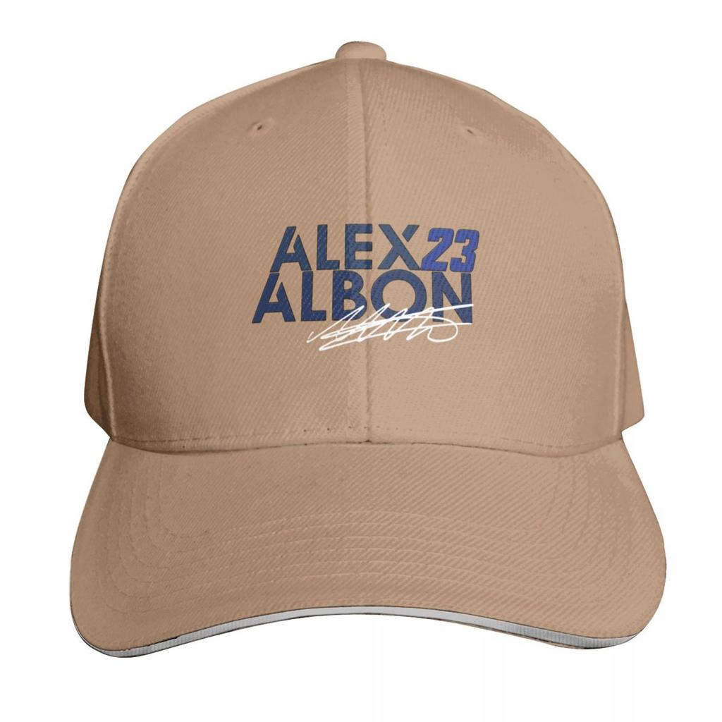 Alex Albon AA Baseballpet Nieuwe Pet Pomponmuts UV-bescherming Zonnehoed Sportpet Jongen Dames
