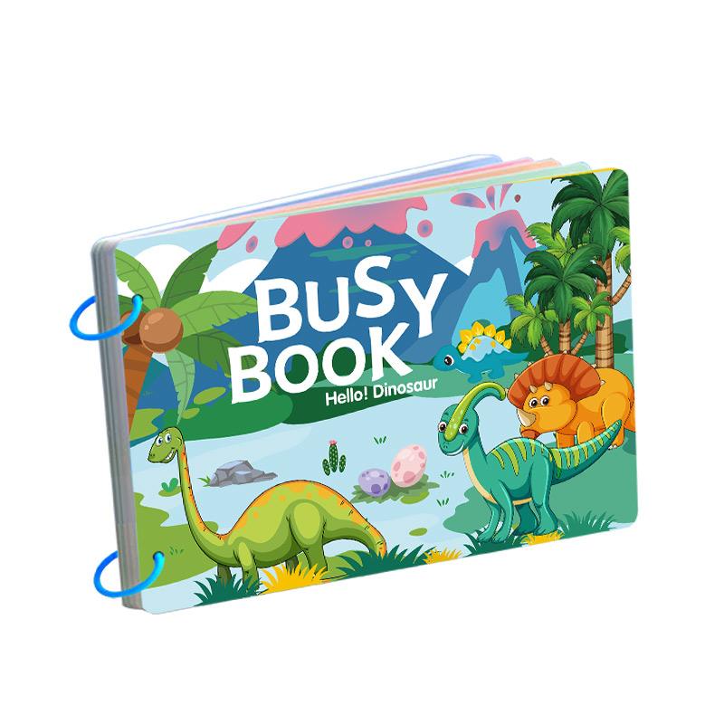

Cartoon Sticker Activity Book Fun Puzzle Game to Boost Concentration Reusable Stickers Educational Kids Book