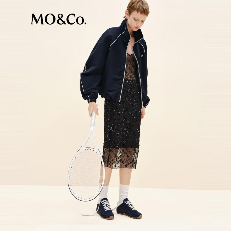 MO&Co. Exquisite Lace High-Waist Skirt