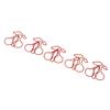 50PCS Paper Clips Slip Resistant Portable Exquisite  Fruit Shape Document Organizing for Home