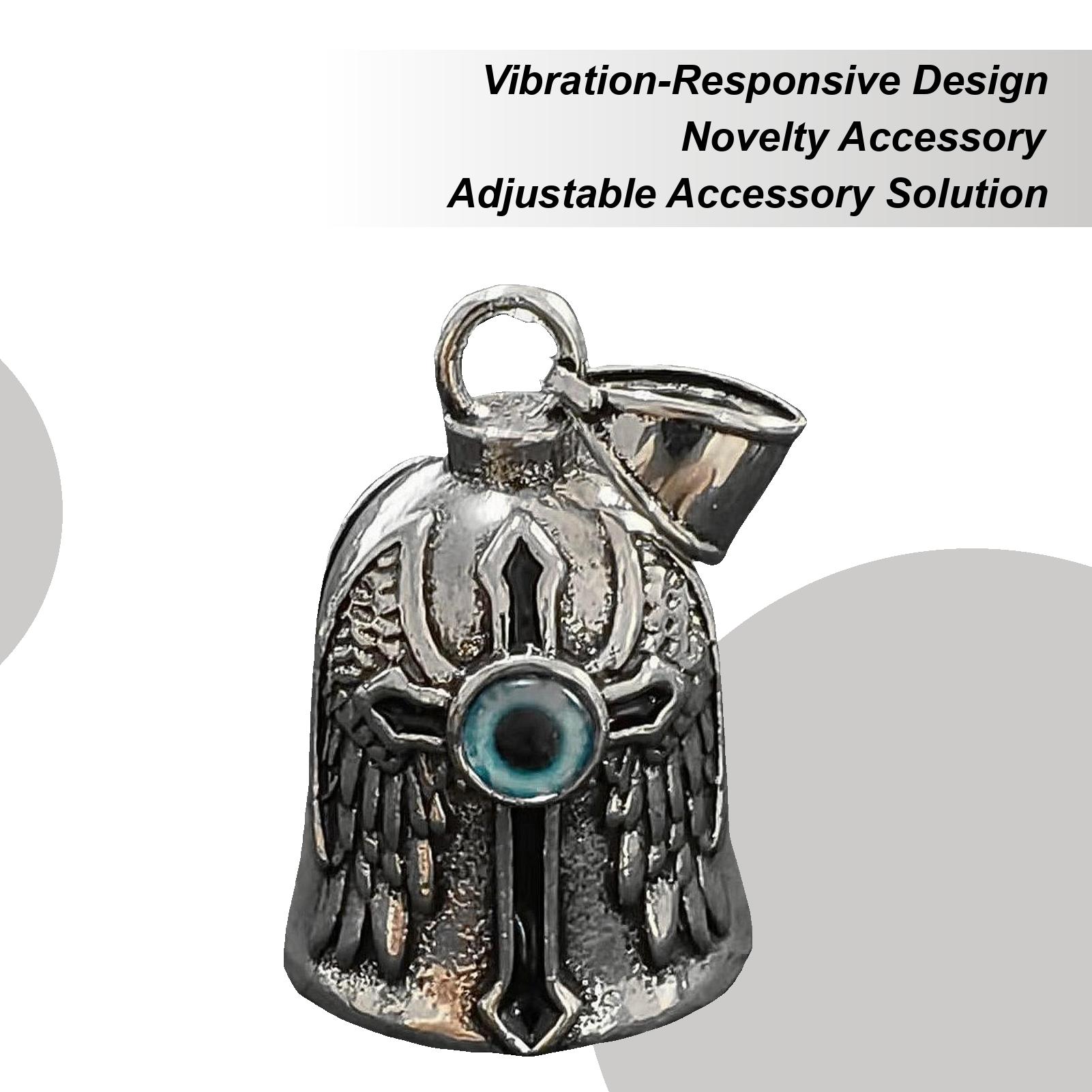 

Cycling Bells For Motorcycles Evil Eye Motorcycle Bell For Luck Riding Safety Alloy Handlebar Accessory Protective Ornament For United States