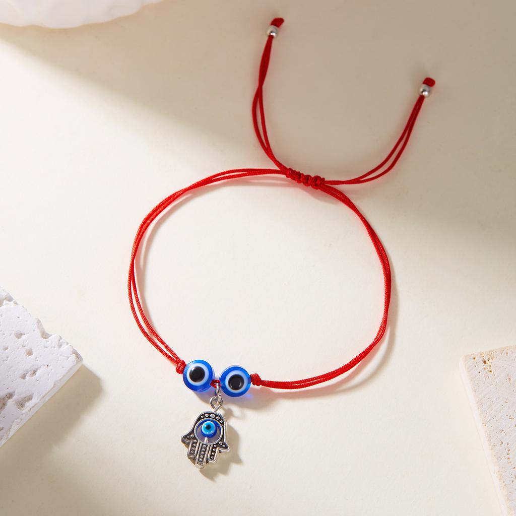 New Design 10 Style Lucky Red Rope Blue Evil Eye Bracelets for Women Handmade Braided Couple Bracelets Amulet Friendship Jewelry