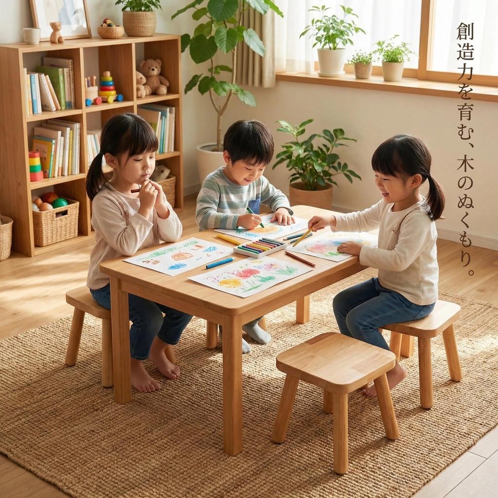 Pinyunxuan Wooden Stool, Small Stool Made of Solid Rubberwood, Suitable for Adults and Children, Fashionable Colors, Very Suitable for Bedrooms, Bathr