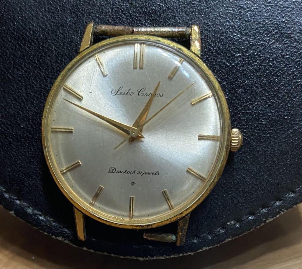 [USED] Seiko Cronos 21 Jewels Manual Winding Watch