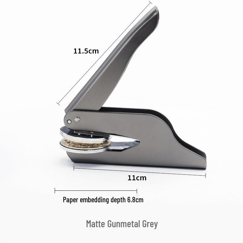 Custom Steel Embossing Pliers for Wedding Logo/Name & Pattern – Raised or Recessed Design Sticker.