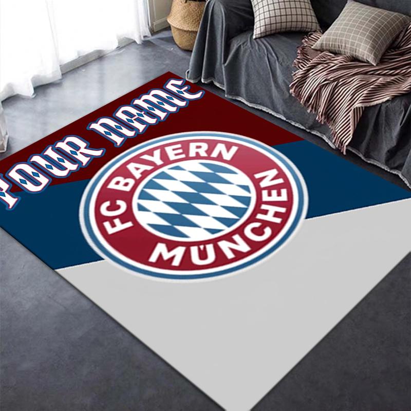 Custom Name Bayern Munich Carpet Rug for Living Room Bedroom Home Sofa Decoration,Kids play Non-slip Floor Mat