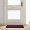 Doormat Bordeaux 80 X 60 X 1.2 Cm Teddy Fabric