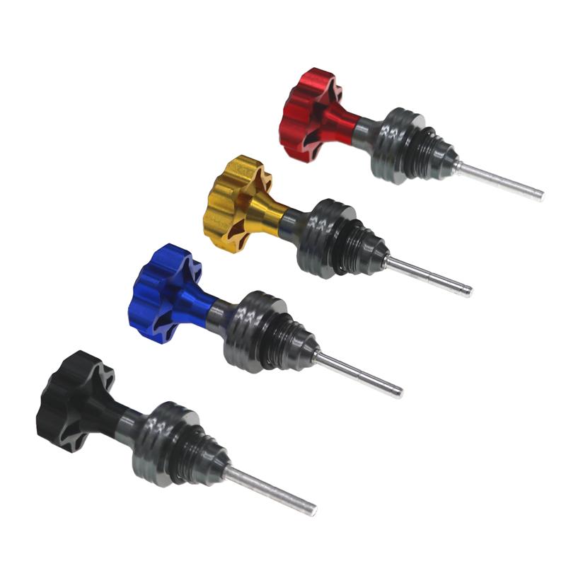 LMoDri Motorcycle Engine Oil Tank Dipstick Level Gauge Meter Motorbike Oil Cap ATV Dirt Pit Bike For GY6