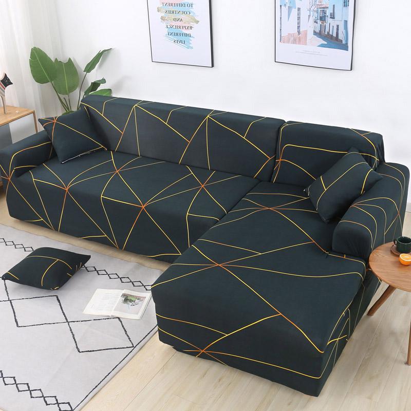 Sofa Cover Elastic Couch Cover Sectional Chair Cover It Needs Order 2pieces Sofa Cover If Your Sofa Is Corner L-shape Sofa