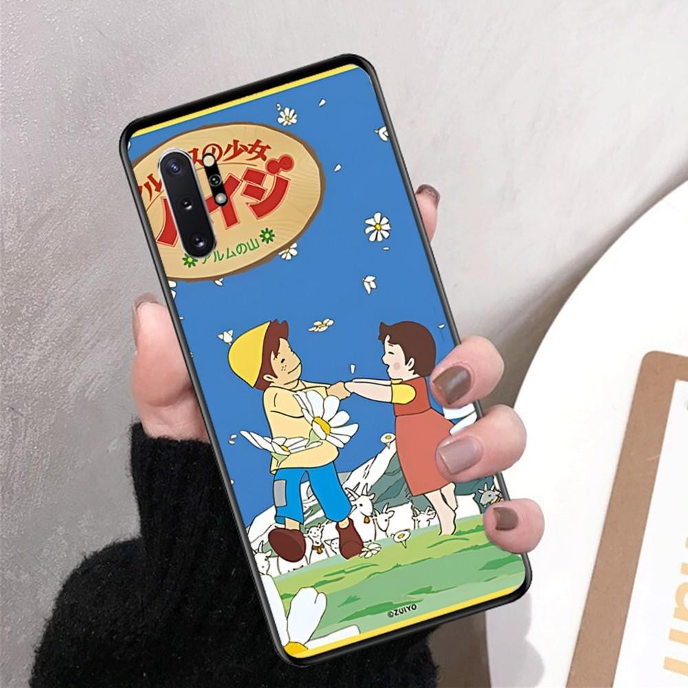 Süße Heidi Handyhülle für Samsung Note 8 9 10 20 Pro Plus Lite M 10 11 20 30 21 31 51 A 21 22 42 02 03