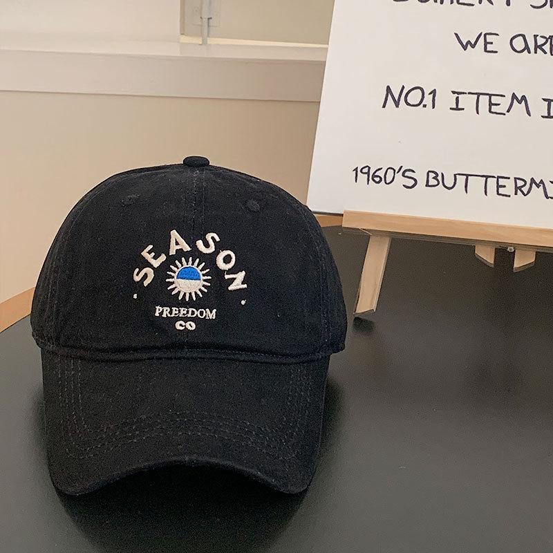 Women's Hats  New Spring and Summer Face showing Small Korean Version  Versatile Deep Top Japanese Casual Baseball Hat