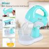 Play Kitchen Appliances Toy Set, Kids Kitchen Accessories Pretend Play Kitchen Toys Playset with Coffee Maker, Blender, Mixer and Toaster for Kids