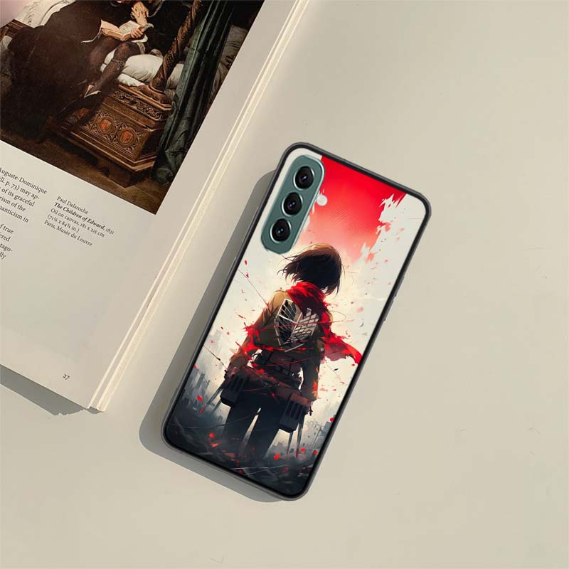 

Character MIKASA Phone Case for Samsung A54 A14 A24 A34 A17 A37 A57 A55 A35 A25 A15 A07 A05S A04S A12 A22 A32 A52S A72 Galaxy No Samsung Note 20Ultra