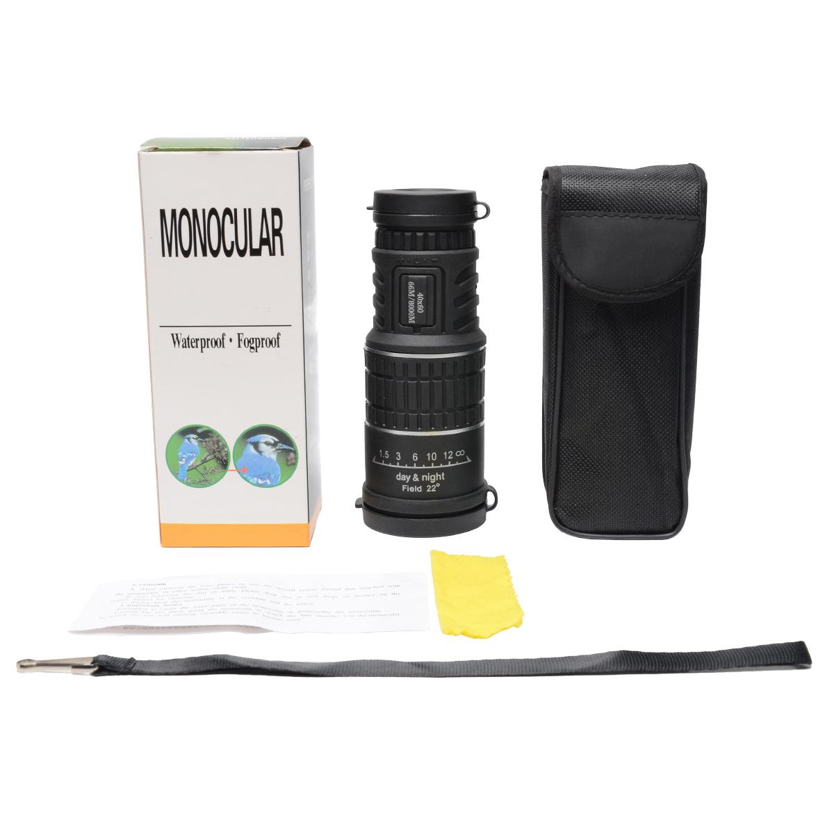 

Portable HD 40X60 Monocular Telescope for Concerts