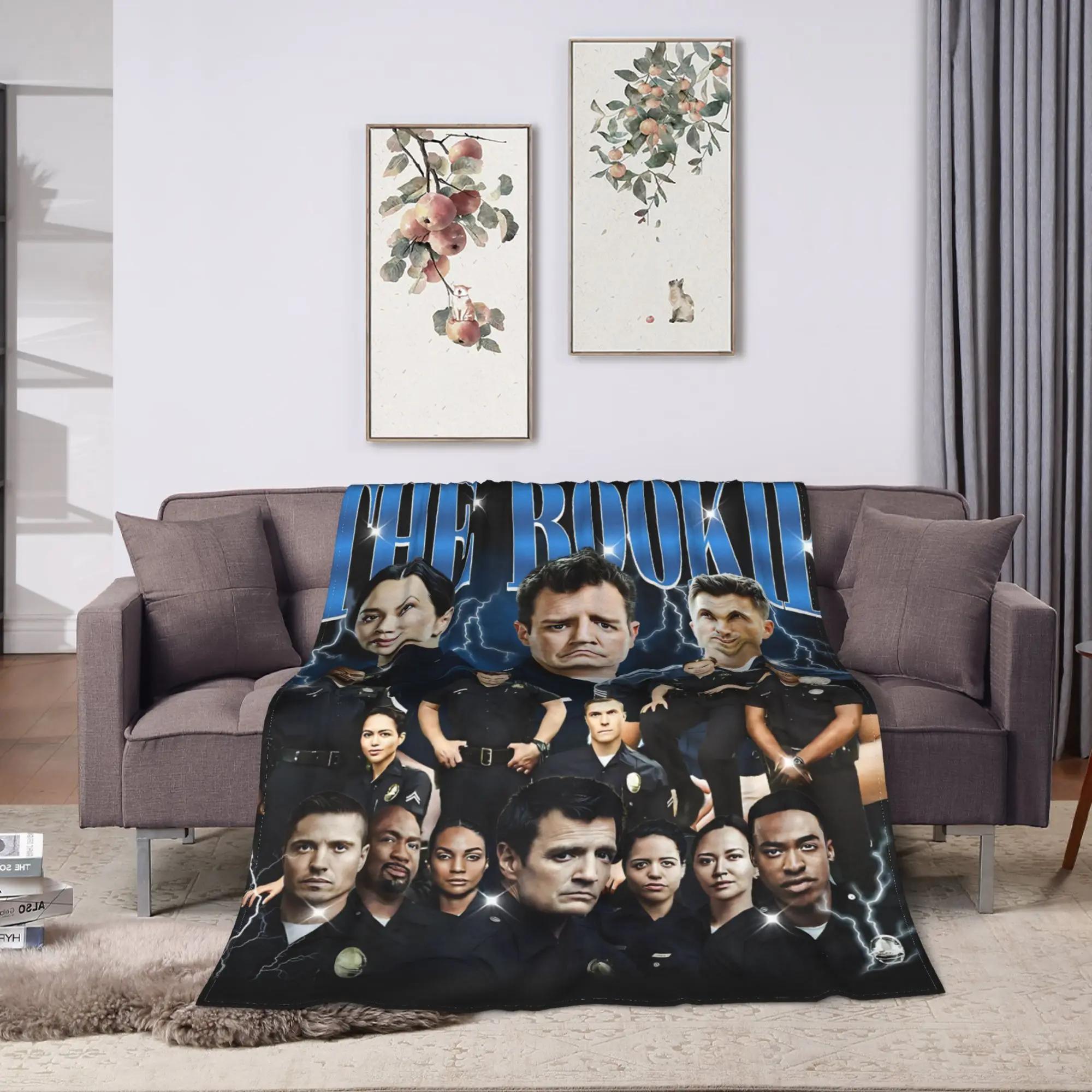 Exquisite Fashion Items Unisex The Rookie Tv Show Plush Throw Blanket Soft Flannel Couch Chair Bedspread Custom Quality Gift Idea For Boys Girls