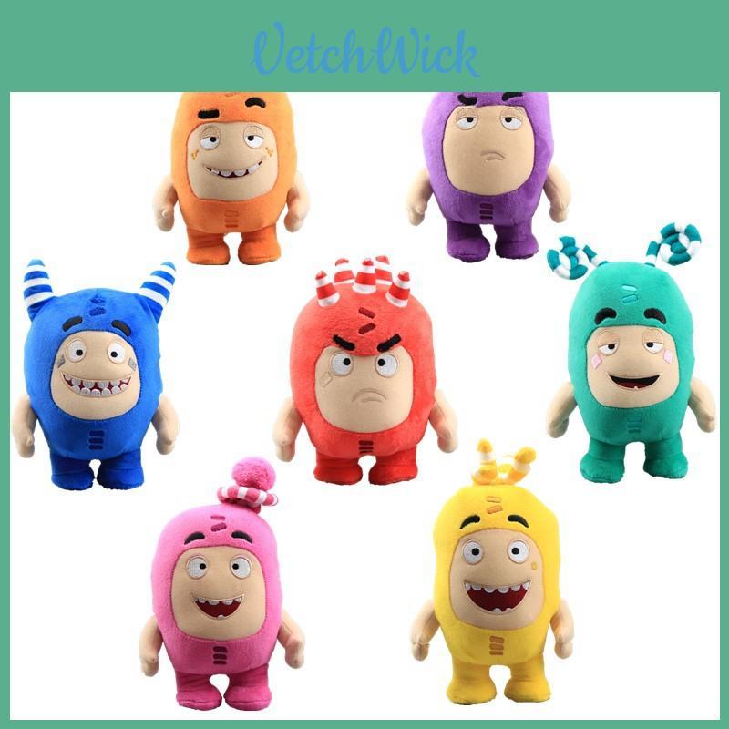 Oddbods 18cm Plüschtier Weiches Kuscheltier Molch Bubbles Pogo Zee Jeff Fuse Slick Außergewöhnlich Weich Und Niedlich