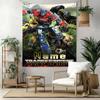 Transformers Fans Custom Your Name Wall Decor Tapestry Art For Pet Memorial Birthdaywedding Party Backdrop Family Gift