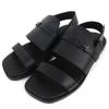 Great Sandals Giacomo H Logo Ankle Strap Comfort Sandals 43 H231741Z Used