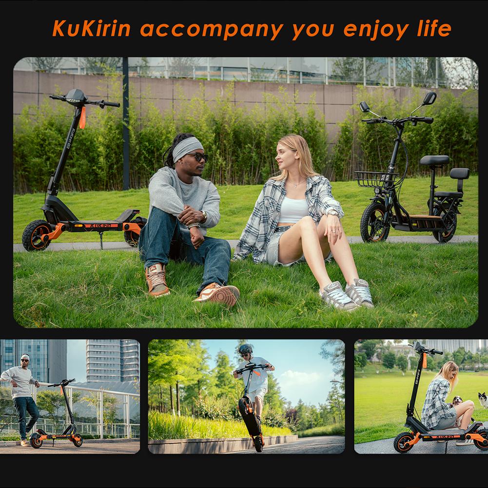 Skládací elektrická koloběžka Kukirin G3 10" 1200W motor Maximální rychlost 50 km/h Městská elektrická koloběžka 52V 18AH Dojezd 63 km Nosnost 120 kg