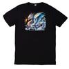 T-Shirt Fantasy Dragons Magical Dragon Motif Cotton