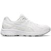 Asics Jog 100 T Trl Round Toe Lace-Up Fabric Synthetic Leather Low-Top Running Shoes Men sneaker White 1021A504-100
