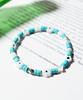 Polalita Mint Flower Mix Bracelet (Plt-Br-065_Bl)