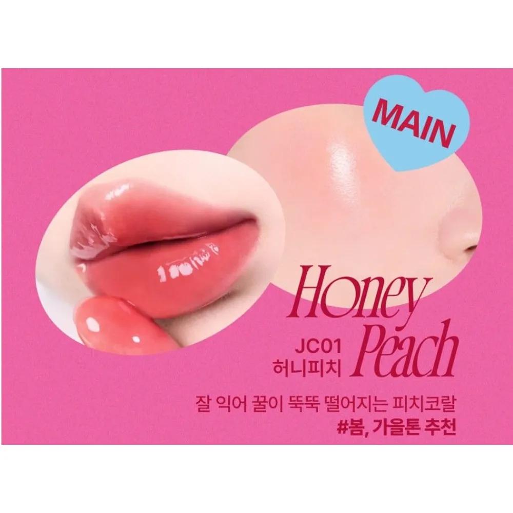 Rouge Lippen & Wangen Glow Jelly Pot JC01 Honig Pfirsich