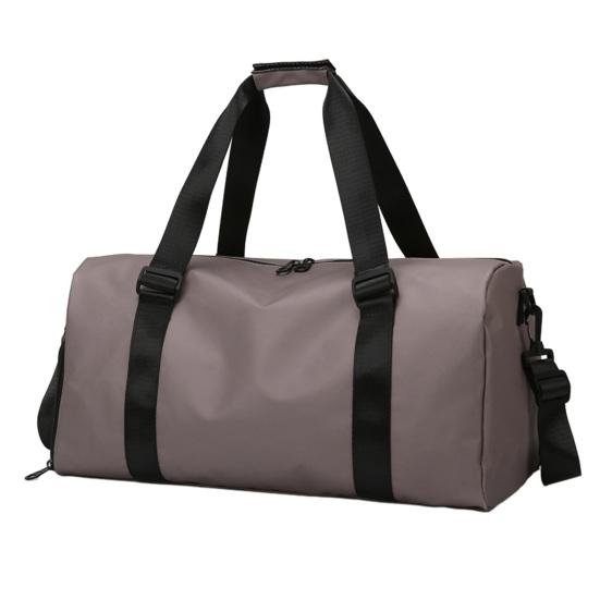 Unisex Duffle Bag Waterproof Gym Tote with Shoe Compartment Wet Pocket Carry on Weekender Duffel for Men Women Sports Travel Fitness