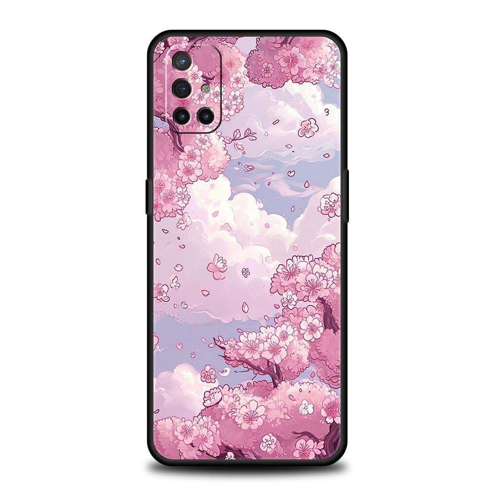 Phone Case For OnePlus 11 10 9 Pro 9T 12R 10R 9R 9RT 10T 8T 8 7 6T 7T Nord 2T CE 2 5G N200 N10 N100 Cover Cherry Blossom Tree
