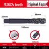 Cobalt Nitride Spiral Tap for Stainless Steel (Drill Bit: M4, M5, M6, M8, M10)