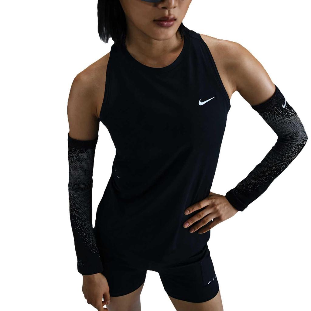 Nike Swoosh Dri-Fit Swift Comfortable Soft Versatile Quick-Dry Running Tank Top Women Tops Black HQ0621-010