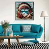 New Arrival 5D DIY Full Circle Diamond Painting "Ethnic Avatar Frame" Embroidery Cross Stitch Home Decor Gift