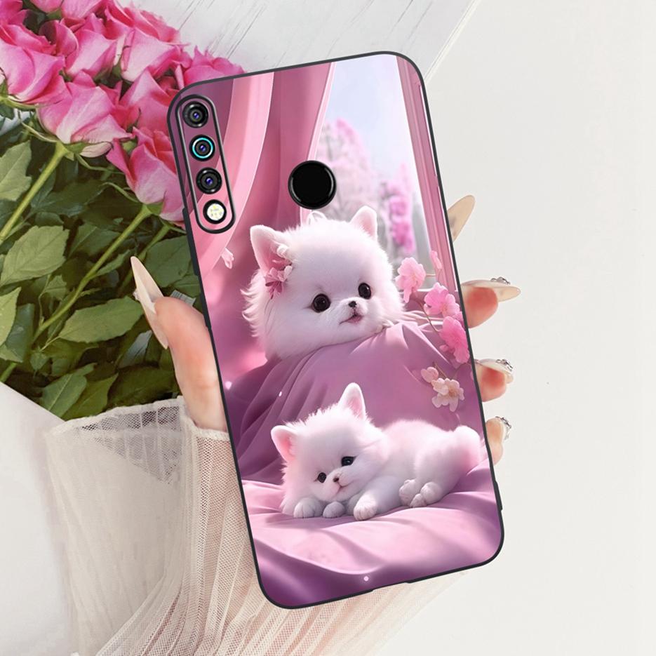 For Tecno Spark 4 Case KC8 Luxury Flowers Butterfly Painted Cover Soft Silicone Case For Tecno Camon 12 Camon12 CC7S Spark4 Bags