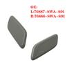 2 pezzi sinistra + destra cappucci copertura faro pulizia rondella copertura ugello per Honda CRV 2006-2012