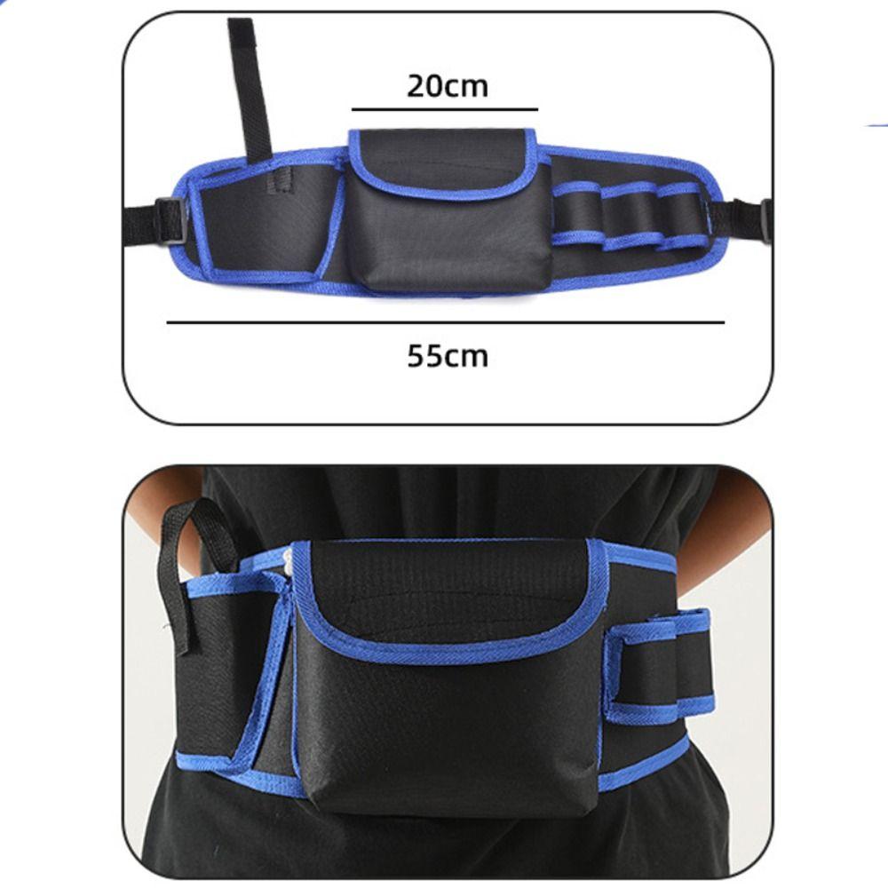 Oxford Cloth Tool Storage Bags Multiple Pockets Toolkit Pouch  Hardware Maintenance Organizer