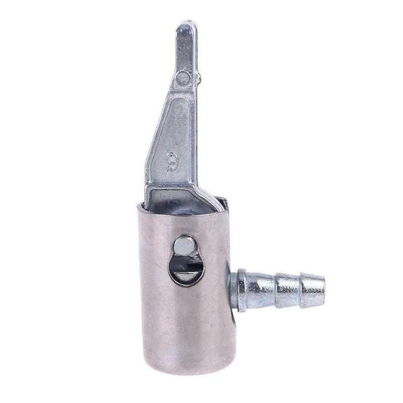 1/4\" Lock On Air Chuck Car Tire Inflator For Air Compressor With Barb Connector