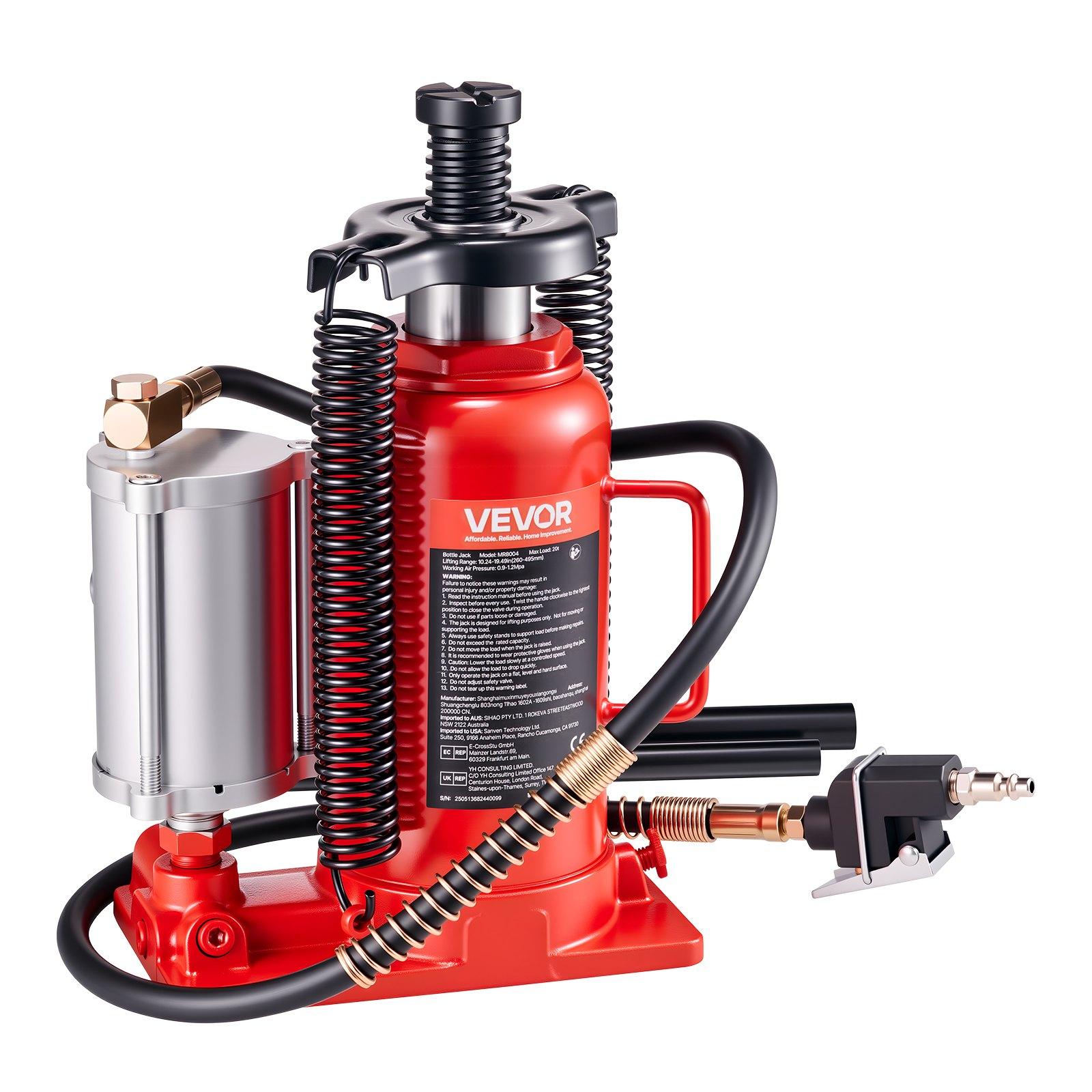 VEVOR Air Hydraulic Bottle Jack, 20