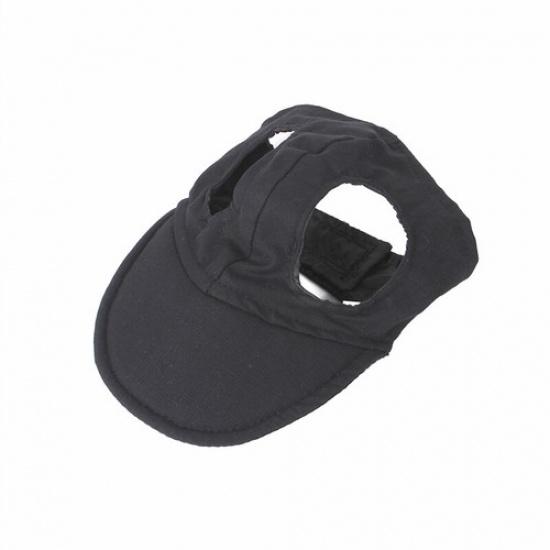 Adjustable Dog Baseball Cap Outdoor Sun Protection Hat Puppy Visor Sunbonnet _A