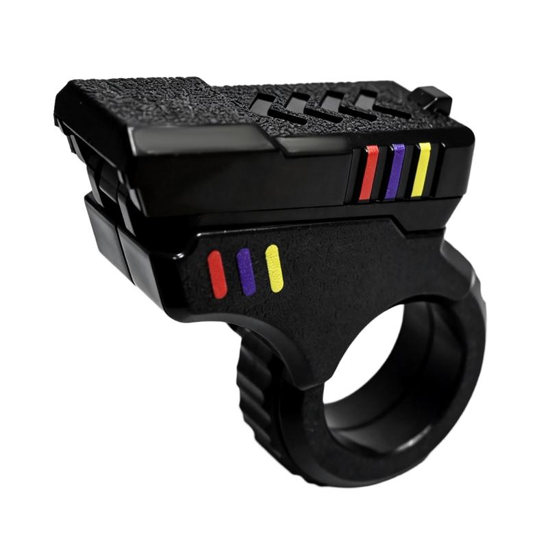 Rotary Finger Sliders Fidget Toy Fingertip Textured Ratchet Finger Fidget 3D Printed Pressure Relief Slider Fidegt Toys