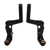 Adjustable Racing Foot Pedals Fit For Go Kart Cart Motorcycle Brake Throttle Accelerator Footpegs