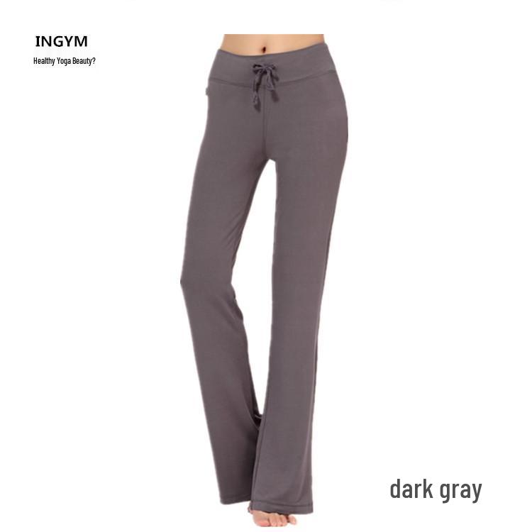 Women's Modal Micro-Flare Fitness & Dance Pants - Loose Yoga & Casual Long Pants