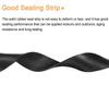 Solid Rubber Neoprene Rubber Sheet Rolls Black Sealing Padding Durable Seal Strips